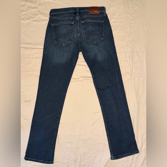 Hollister Slim Straight Jeans Mens 31x32 Epic Flex Medium Wash Stretch Denim - Picture 3 of 9